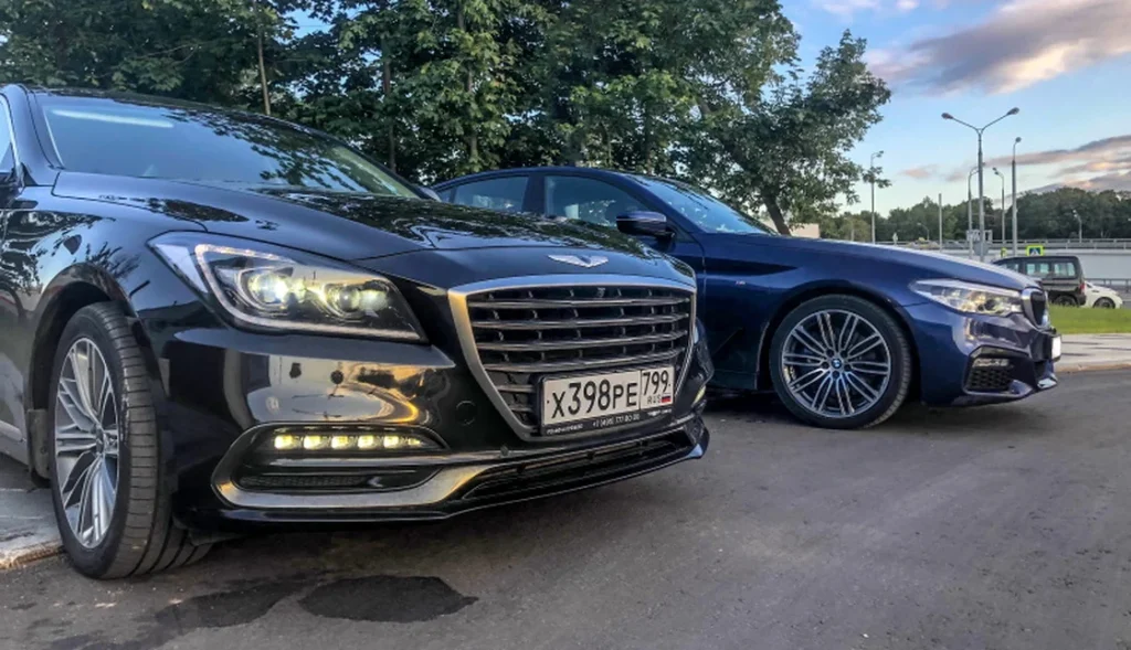 Седан за 4 миллиона — кореец или немец? Сравниваем Genesis G80 и BMW 5