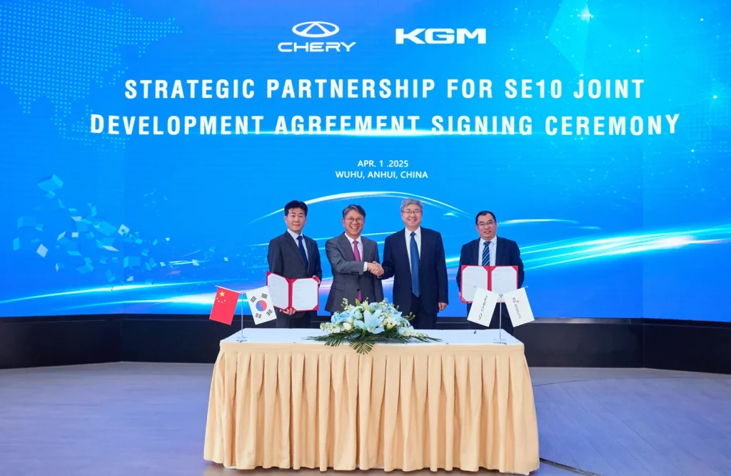 KGM и Chery расширяют сотрудничество, ждём новый Rexton на китайской платформе