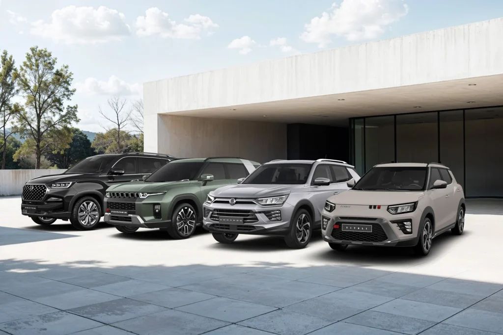 В РФ стартовали продажи внедорожника KGM Rexton и кроссоверов Tivoli, Korando, Torres