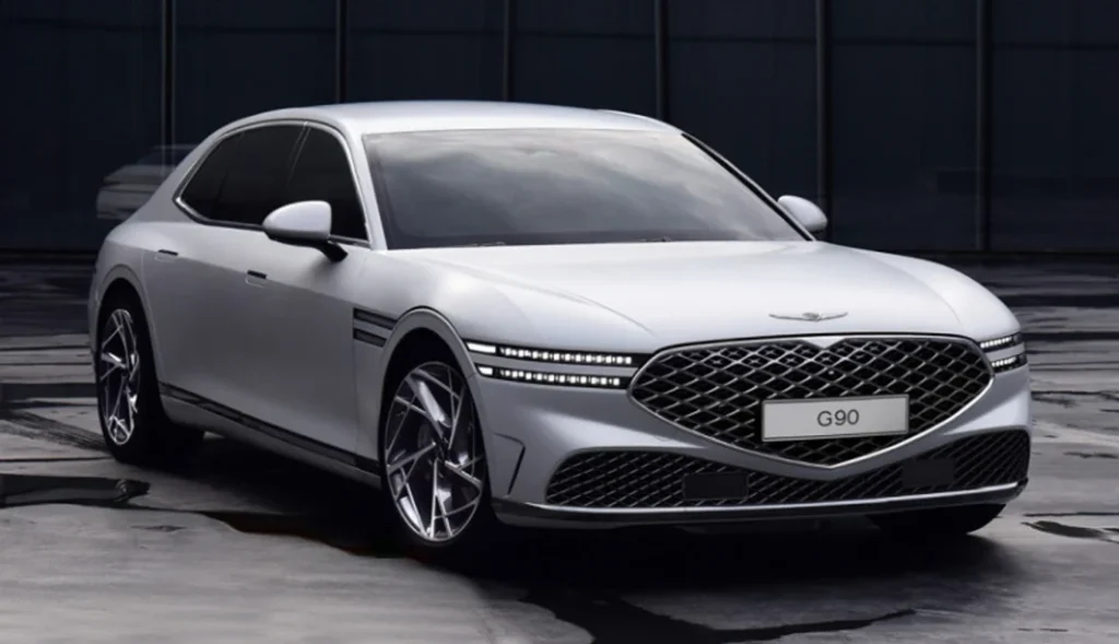 Представительский седан Genesis G90 — опубликованы первые фото