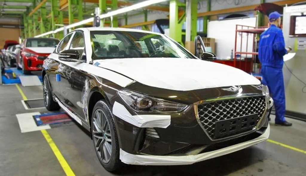 В Калининграде начали выпускать седан Genesis G70